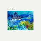 Eagle Ray Art Print