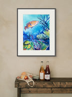 Coral Garden Art Print