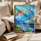 Coral Garden Art Print