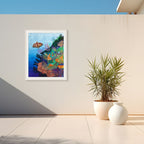 Coral Reef with Fish Art Print