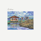 Boathouse Art Print