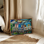Little Bush House Art Print