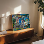Little Bush House Art Print