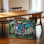 Little Bush House Art Print
