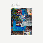 Blue House Art Print