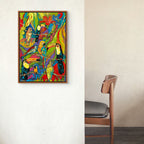 Pajaros Art Print