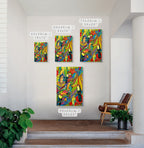 Pajaros Art Print