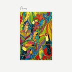 Pajaros Art Print