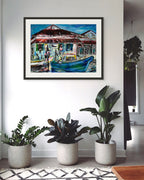 Safe Harbour Art Print
