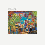 Village Life Art Print
