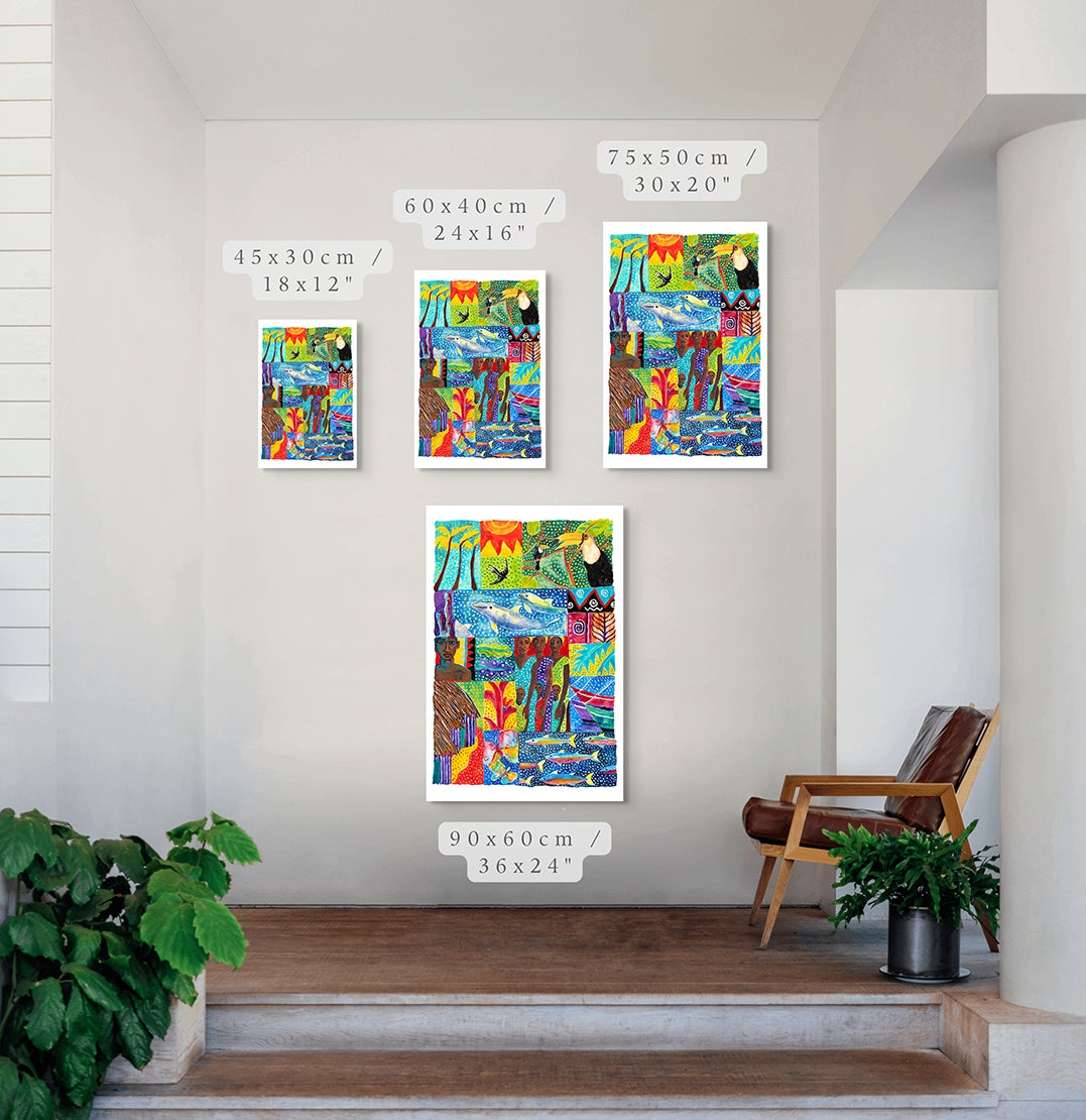 Caribe 1 Art Print